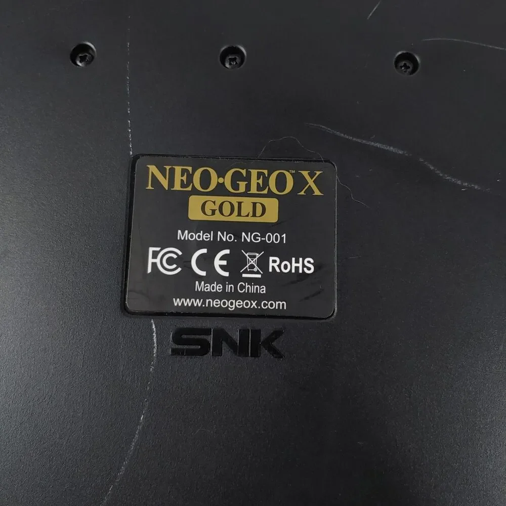 SNK NEO-GEO X Limited Edition Console - DOCK + CABLES ONLY - Tested Working